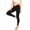 Legginsy DAMSKIE bawełna getry ciążowe XL CZARNE